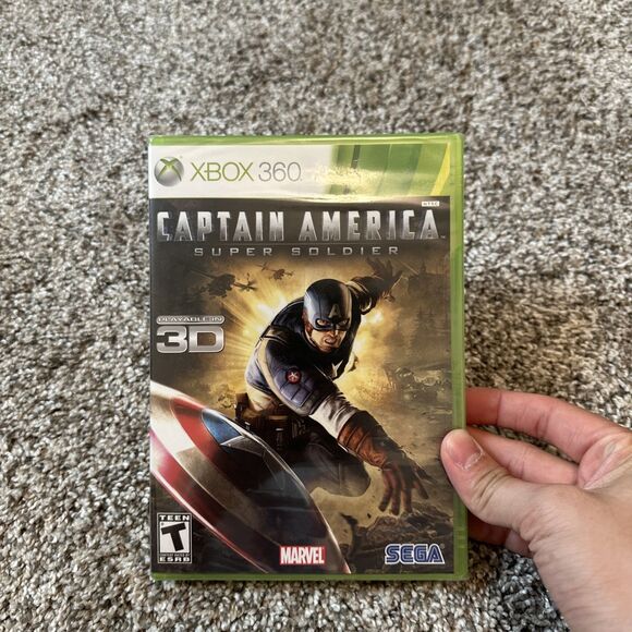 Captain America: Super Soldier Microsoft Xbox 360, 2011 Marvel SEGA New Sealed! - Picture 1 of 4